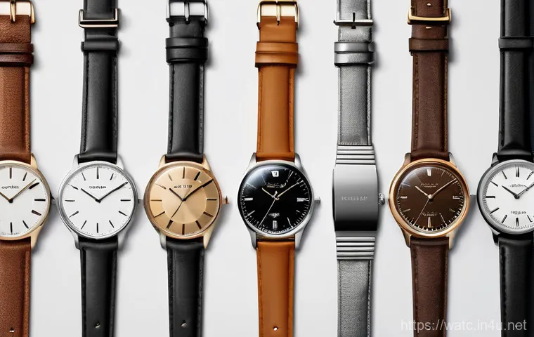 하이엔드 메탈 시계 스트랩 비교 - A person's wrist wearing a classic, durable metal strap watch (e.g., a diver's watch or a sturdy eve... 하이엔드 메탈 시계 스트랩 비교 - A person's wrist wearing a classic, durable metal strap watch (e.g., a diver's watch or a sturdy eve...